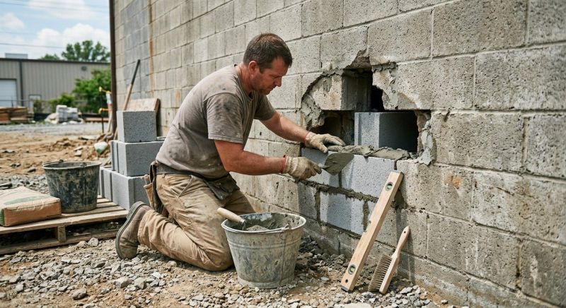 Block Masonry Repair in Cape Coral, FL