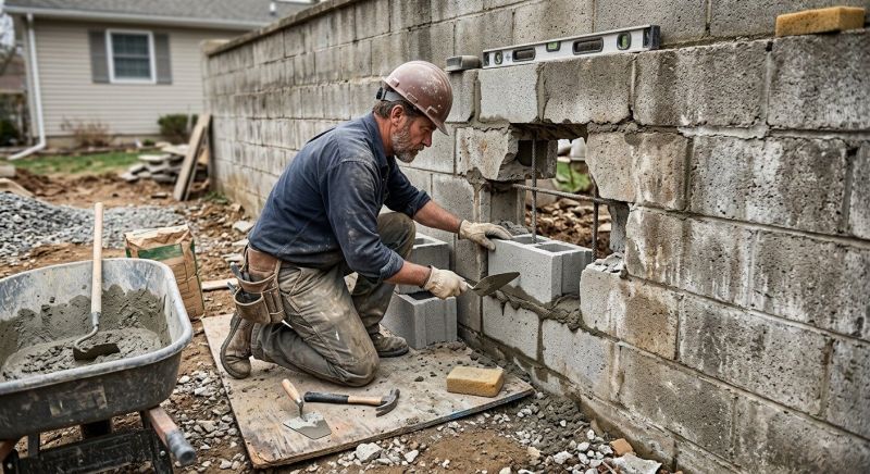 Block Wall Repair in Bonita Springs, FL