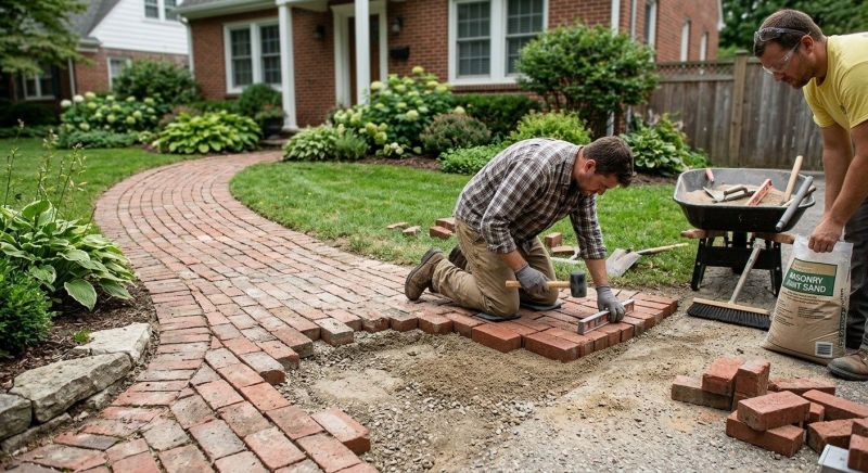 Brick Flatwork Repair in Lehigh Acres, FL