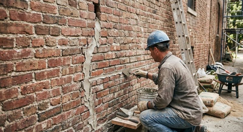 Brick Wall Repair in Lee County, FL