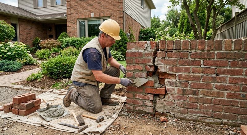 Brick Wall Repair in North Fort Myers, FL