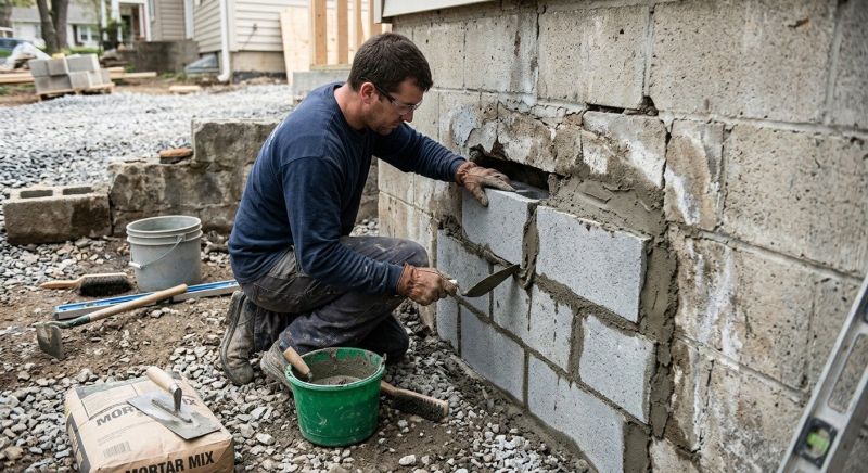 Concrete Block Repair in Cape Coral, FL