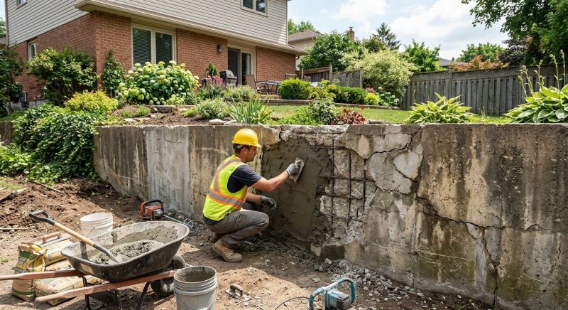 Retaining Wall Repair in Lee County, FL