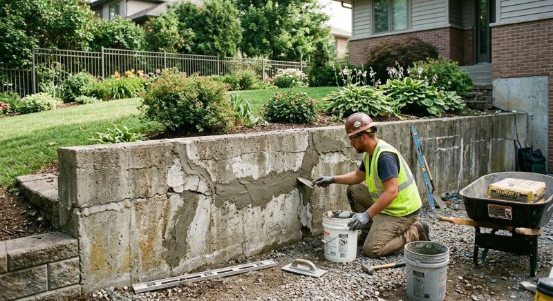 Retaining Wall Repair in Lehigh Acres, FL