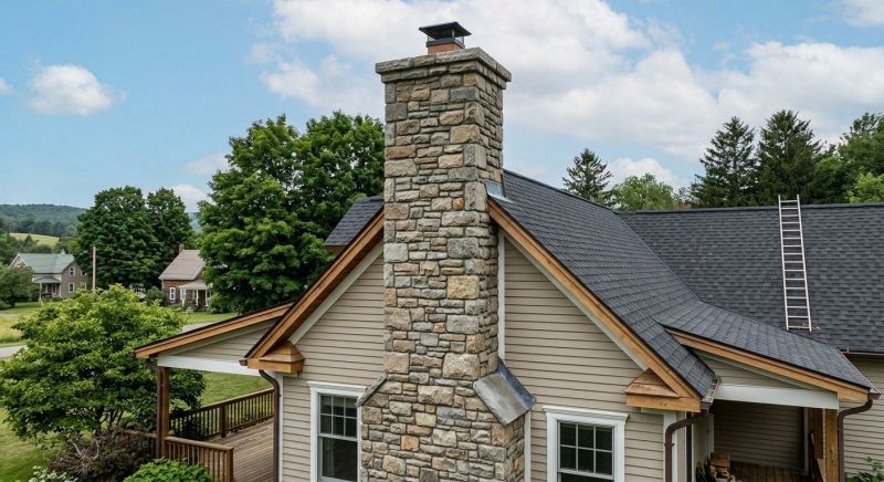 Stone Chimney Installation in Sanibel, FL